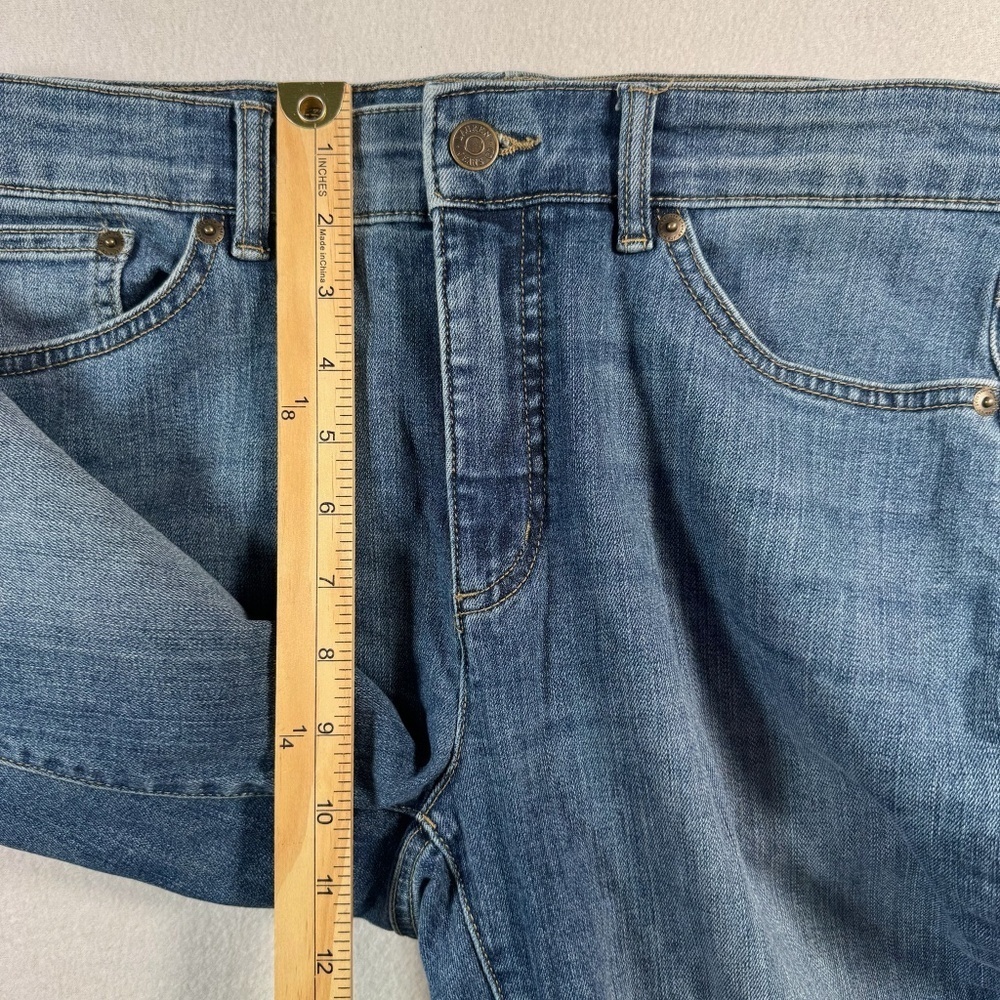 Joes Jeans Womens 14 Blue Straight Leg Mid Rise Dark Wash Stretch - Picture 9 of 15